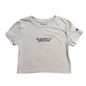 University of Rhode Island Crop Tee XS
